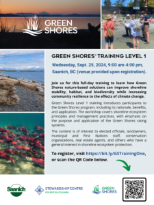 Green Shores L1 Training Saanich BC Poster