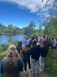 Claremont Secondary School Institute for Global Solutions intro to Green Shores Field Day, Saanich by Becky Goodall