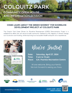 Invitation to April 7 Green Shores Info Session in Saanich